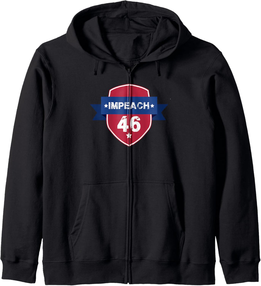 Impeach 46 Joe Biden Republican Conservative Kapuzenjacke