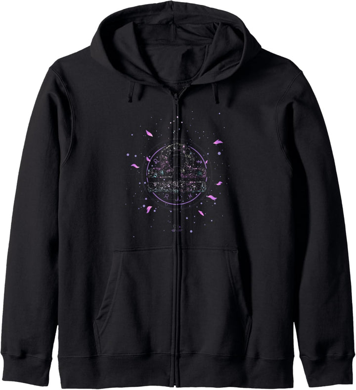 Libra Zodiac Sign Floral September October Birthday Kapuzenjacke