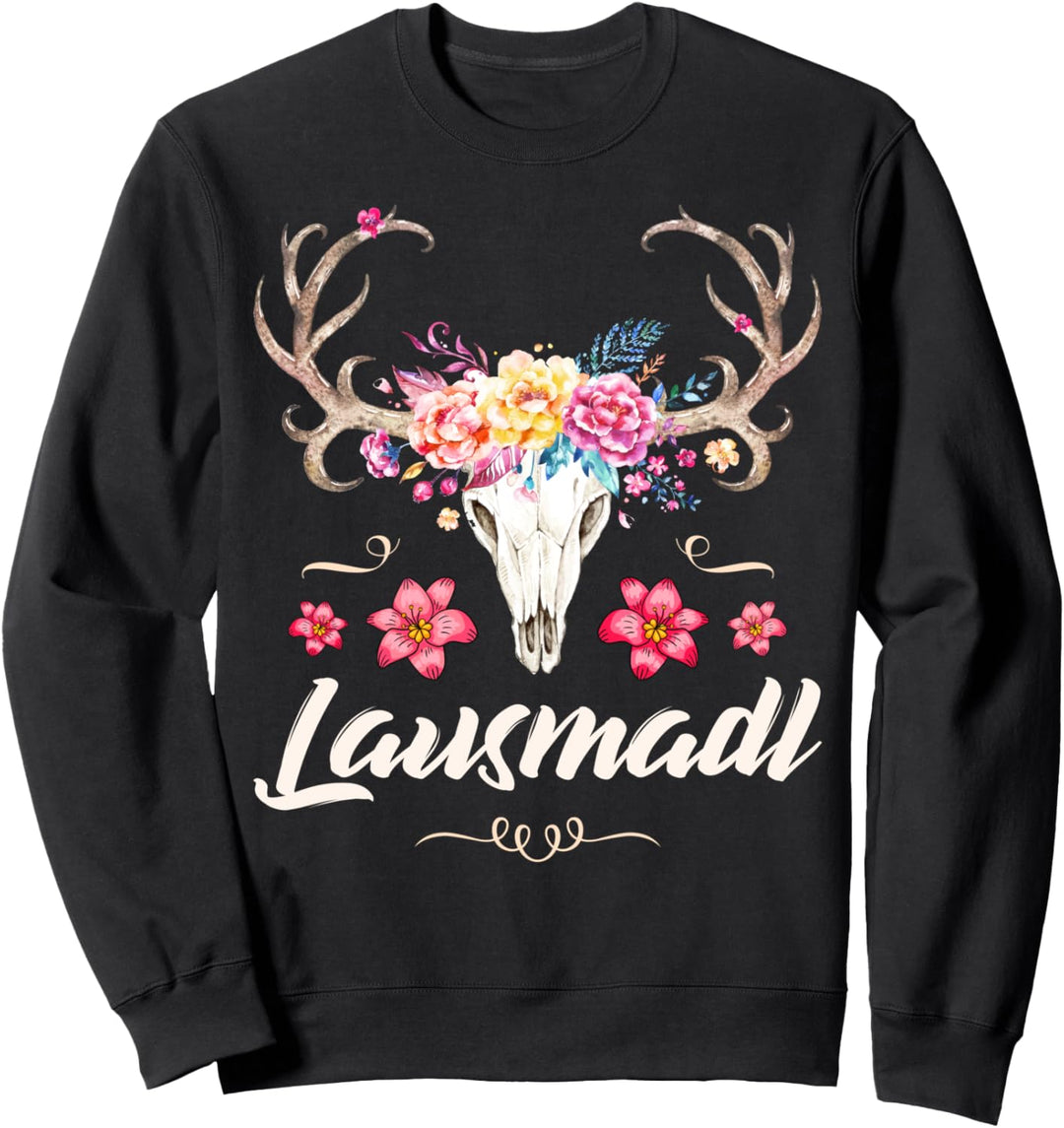 Lausmadl Shirt passend für Oktoberfest Tshirt Damen Lausmadl Sweatshirt
