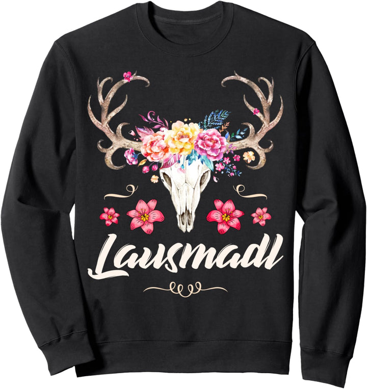Lausmadl Shirt passend für Oktoberfest Tshirt Damen Lausmadl Sweatshirt