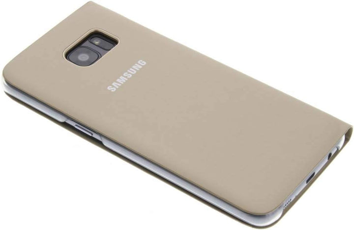 Samsung S View Cover Hülle für Galaxy S7 edge, gold Gold Samsung Galaxy S7 edge, Gold Samsung Galaxy