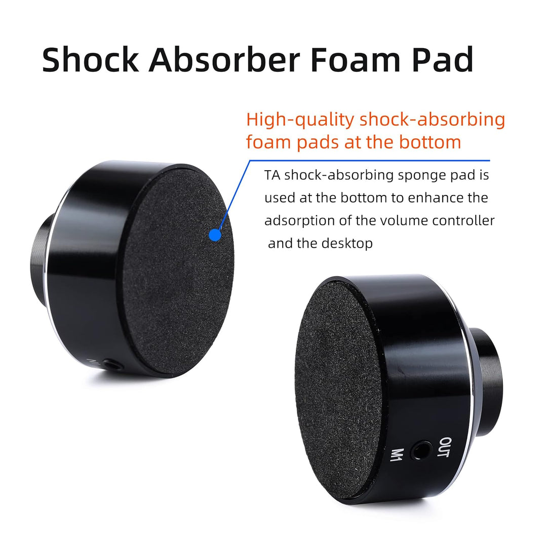 Mini Lautstärkeregler, 3,5 mm HiFi Verstärker Umschalter, Mini Volume Control Knob, Audio-Einsteller