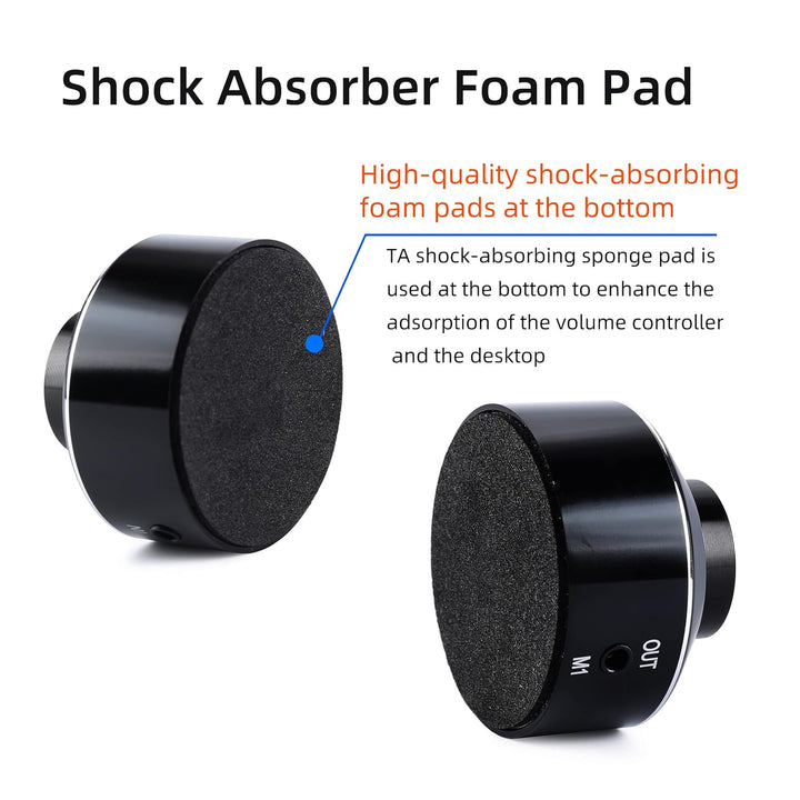 Mini Lautstärkeregler, 3,5 mm HiFi Verstärker Umschalter, Mini Volume Control Knob, Audio-Einsteller