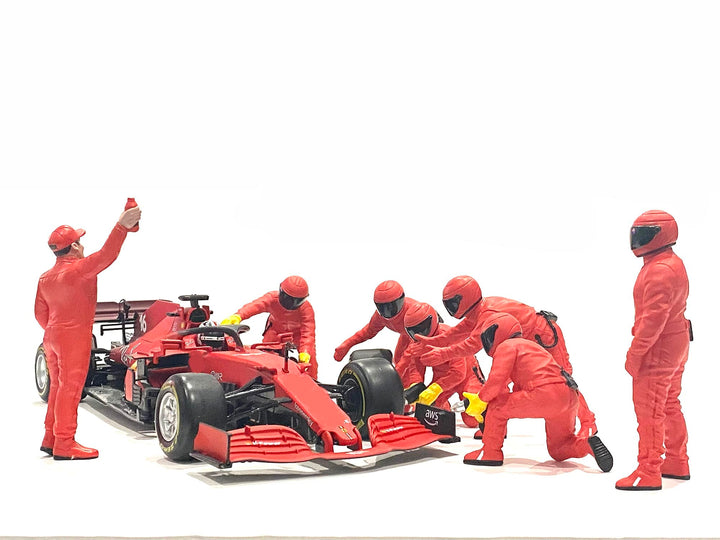 American Diorama - Miniatur Sammelauto 76556 rot