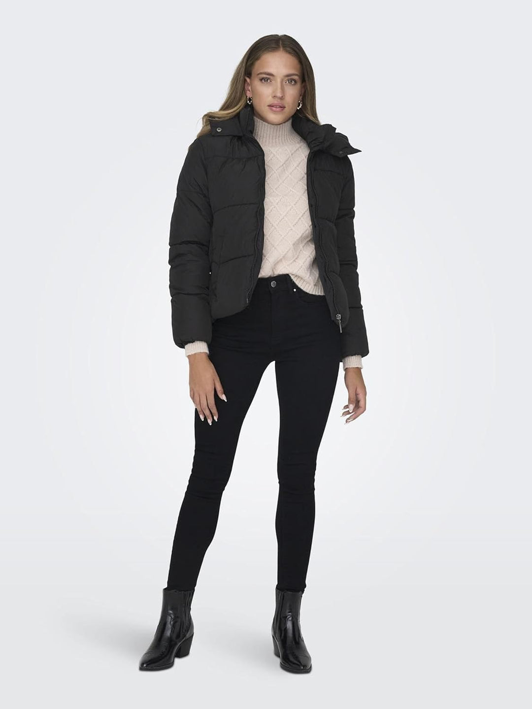 ONLY Female Daunenjacke ONLCALLIE Daunenjacke L Schwarz, L Schwarz