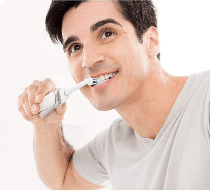 Oral-B TriZone 600 Elektrische Zahnbürste, mit Timer und TriZone Aufsteckbürste,, TriZone