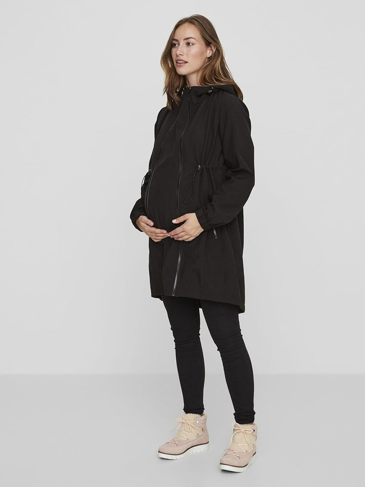 MAMALICIOUS Mama Licious female Softshell Jacke Umstands-jacke 38 Navy Blazer, 38 Navy Blazer