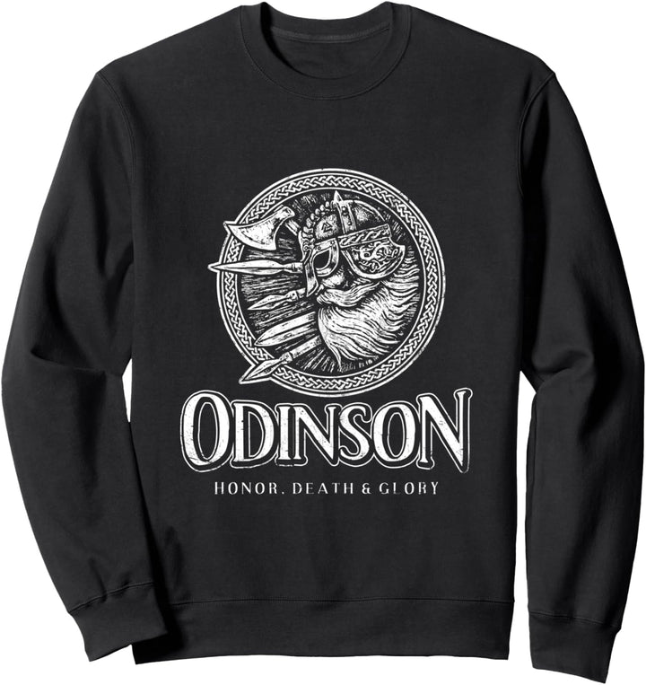 Odinson Nordmann Wodan Wotan Asen Ruhm Ehre Wikinger Sweatshirt