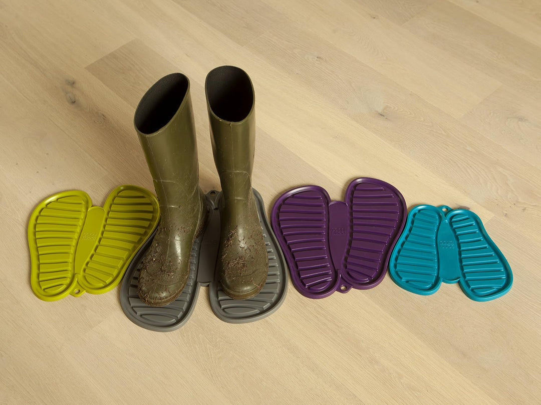 Sanni Shoo Shoo.Pad Schuhablage Schuhabtropfschale – Waschbare Schuhmatte in versch. Grössen &amp; Farbe
