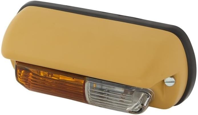HELLA - Blinkleuchte - Halogen - 6/12V - Einbau/geschraubt - Lichtscheibenfarbe: gelb - Stecker: Cri