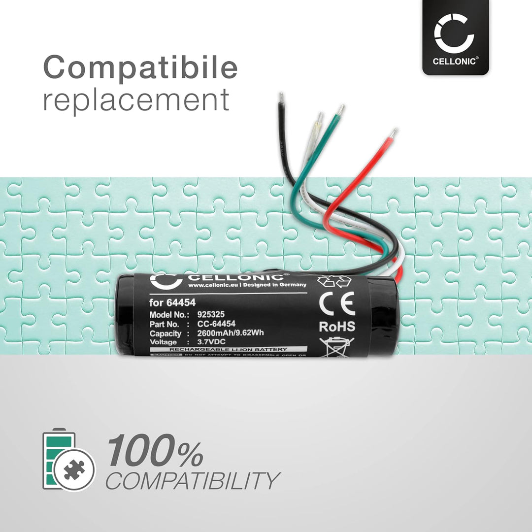 CELLONIC, Lautsprecherakku kompatibel mit Bose V35, T20, 535 (2600mAh, 3.7V) Ersatzakku 064454, 6261