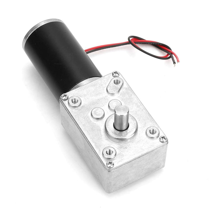 Reversibler Schneckengetriebemotor, DC12V 10-400RPM Hohe Torsionsgeschwindigkeit reduzieren Getriebe