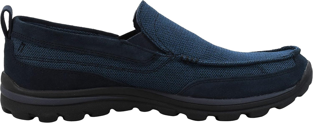Skechers Herren Superior milfordSneaker 41 EU Marineblau Schwarz, 41 EU Marineblau Schwarz