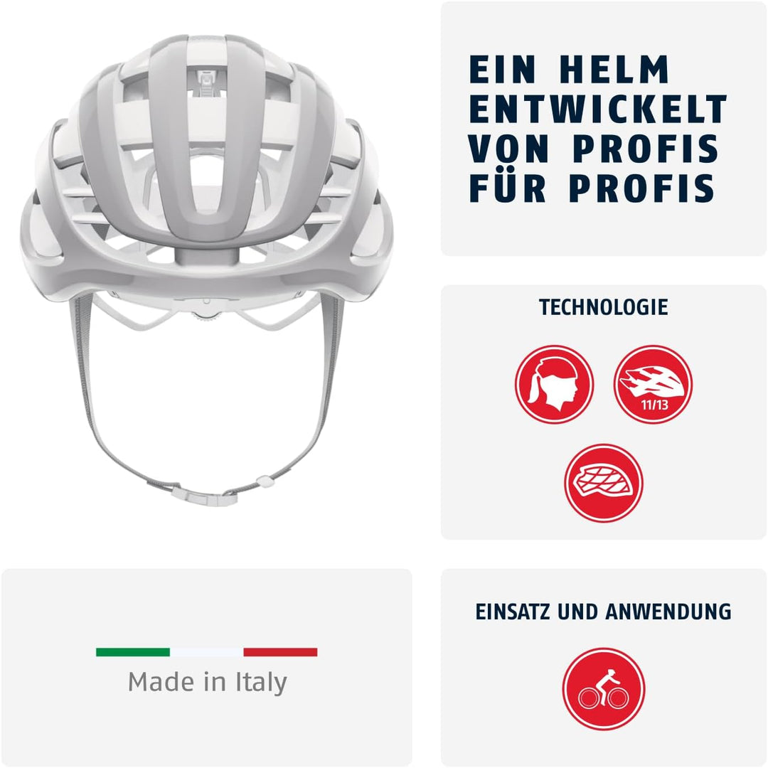 ABUS AirBreaker Racing Bike Helmet - High-End Bike Helmet for Professional Cycling - Unisex, for Men