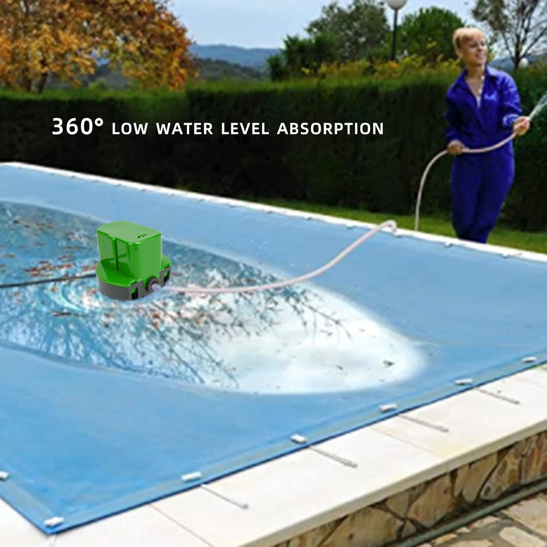Entwässerungspumpe für Poolabdeckung Automatisch 1200 GPH Tauchpumpe Mit 25ft Schlauch 220V 50Hz EU-