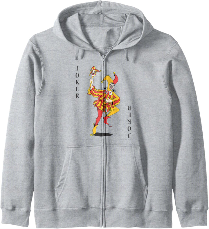 Einfaches Halloween Kostüm Joker Damen Herren Kinder Kapuzenjacke