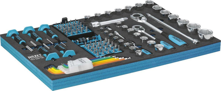 Hazet Werkzeug-Sortiment 163-329/100 | HAZET Safety-Insert-System (SIS) - Perfektes Ordnungssystem –