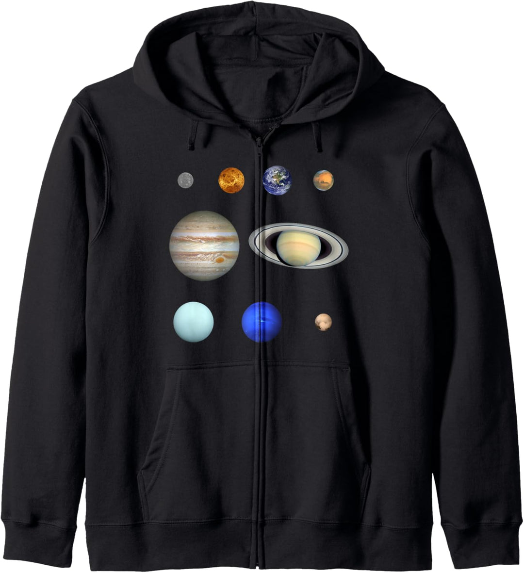 Sonnensystem Kapuzenjacke