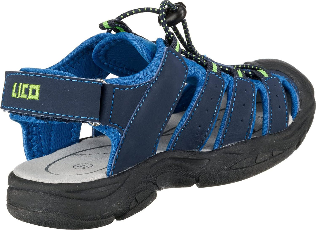 Lico Unisex Kinder Nimbo Plateau 32 EU Blau Lemon, 32 EU Blau Lemon
