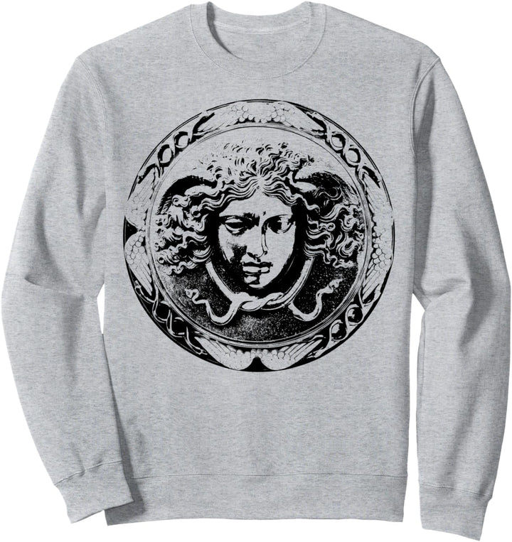 Medusa Head Schlangenhaar, griechischer Mythos, Gorgon Sweatshirt