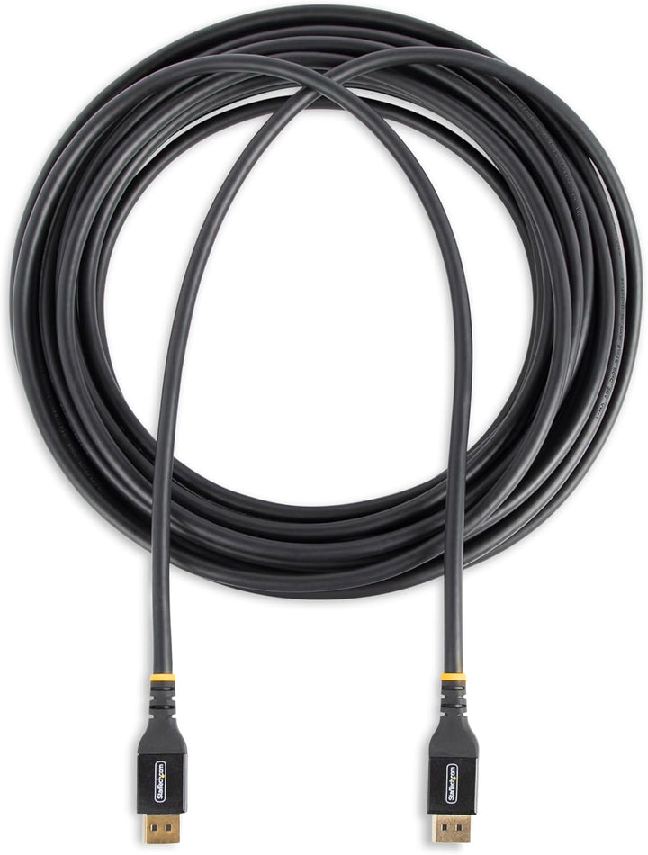 StarTech.com 10m Aktives DisplayPort Kabel 1.4, 8K DP Monitorkabel mit HBR3, HDR10, MST, DSC 1.2, HD