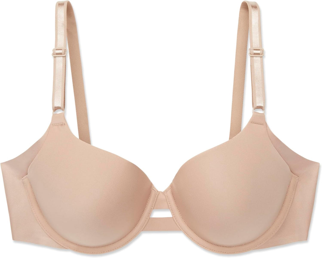 Warner's Women's No Side Effects Underarm-Smoothing Comfort Underwire Lightly Lined T-Shirt Bra 1356