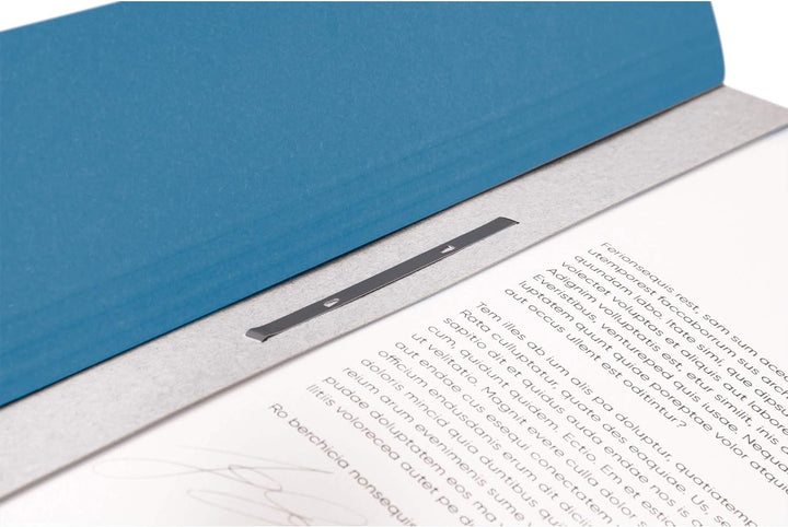 Original Falken 50er Pack Ösenhefter. Made in Germany. Aus Recycling-Karton mit halbem Vorderdeckel