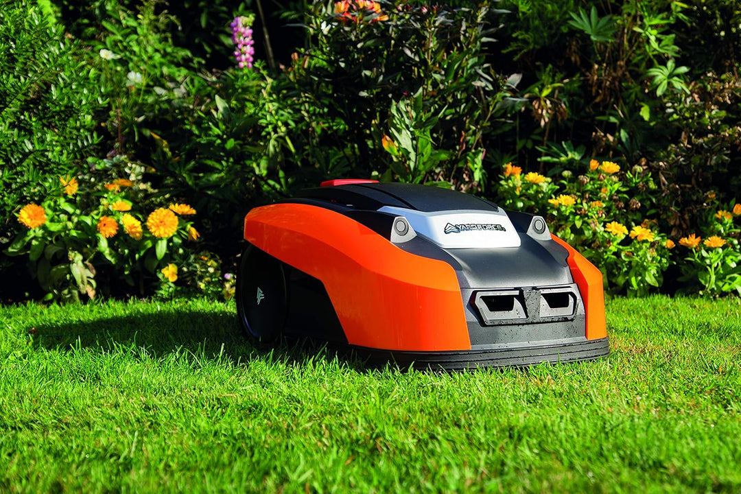 YardForce X100i Mähroboter mit App-Steuerung – Selbstfahrender Rasenmäher Roboter mit Multizonen-Pro