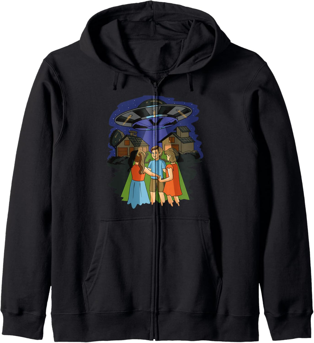 werden von einem ausserirdischen lustigen Geschenk Kapuzenjacke
