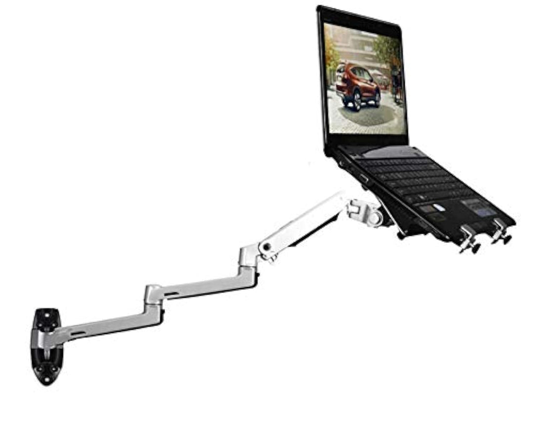 XSJ8013WT Wandhalterung Laptophalterung Ultra Langer Arm Aluminium Mechanische Feder Full Motion Lap