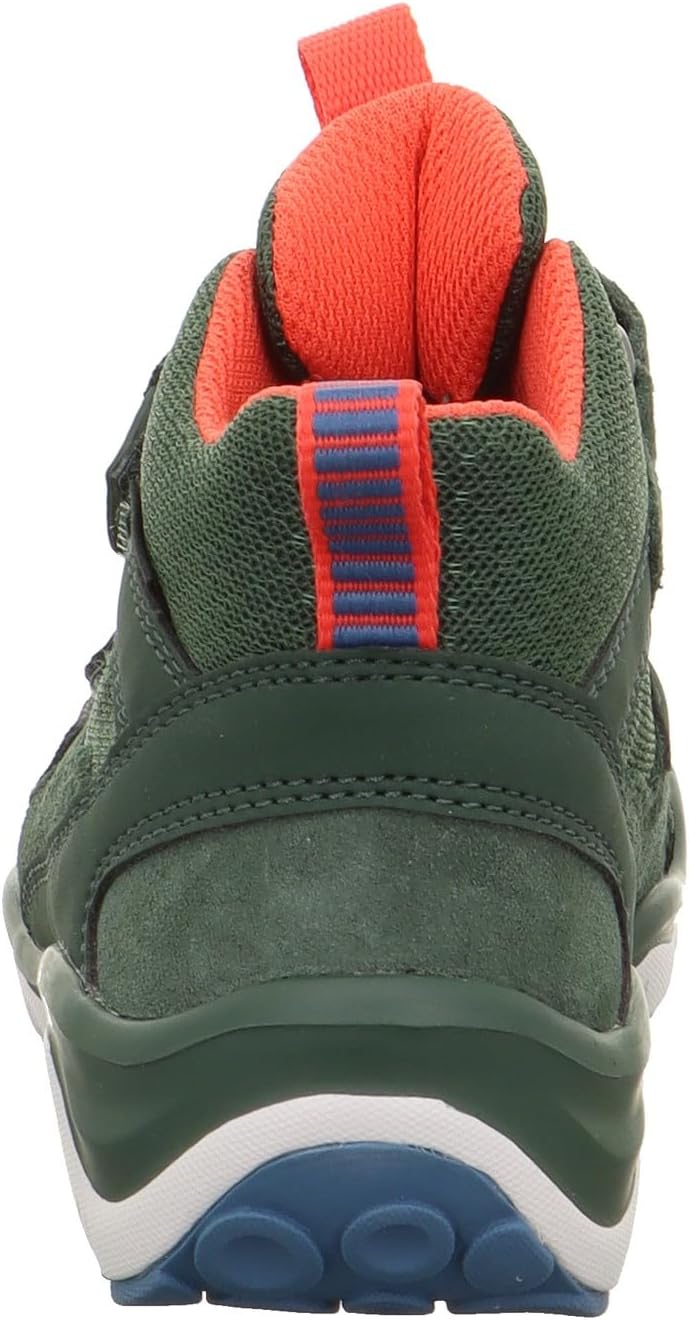 Superfit Jungen Sneaker 23 EU Schmal Grün Rot 7010, 23 EU Schmal Grün Rot 7010