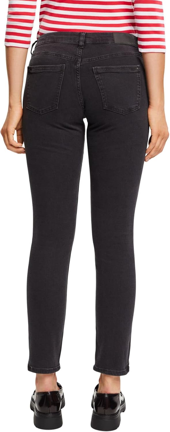 ESPRIT Damen Jeans 27W / 30L 911/Black Dark Wash, 27W / 30L 911/Black Dark Wash