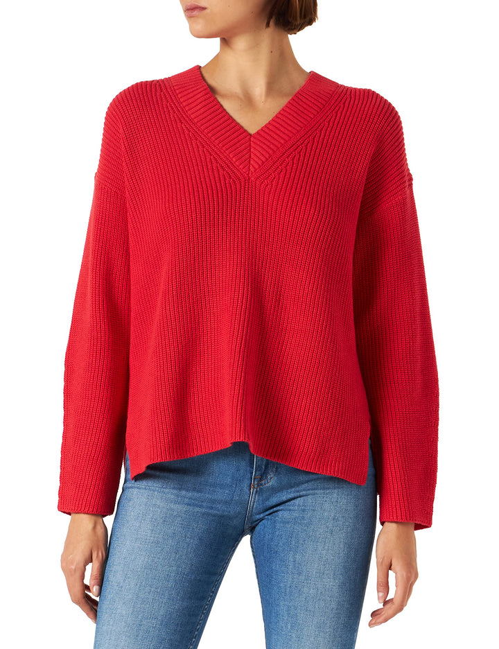PART TWO Damen Reilapw Pu Pullover M Rubicondo, M Rubicondo