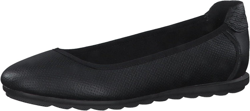 s.Oliver Damen 5-5-22119-20 Ballerinas 37 EU Black 5 22119 20 001, 37 EU Black 5 22119 20 001