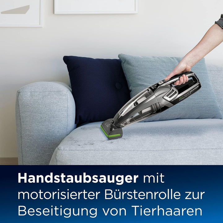 Bissell Pet Hair Eraser | Kabelloser Handstaubsauger | Rotierende Bürstenrolle | 14.4V | Bekämpft Ti