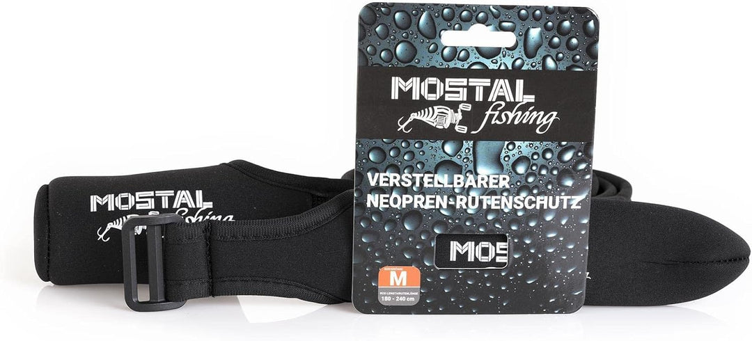 Verstellbarer Neopren Rutenschutz (M) für Ruten 1,80m bis 2,40m