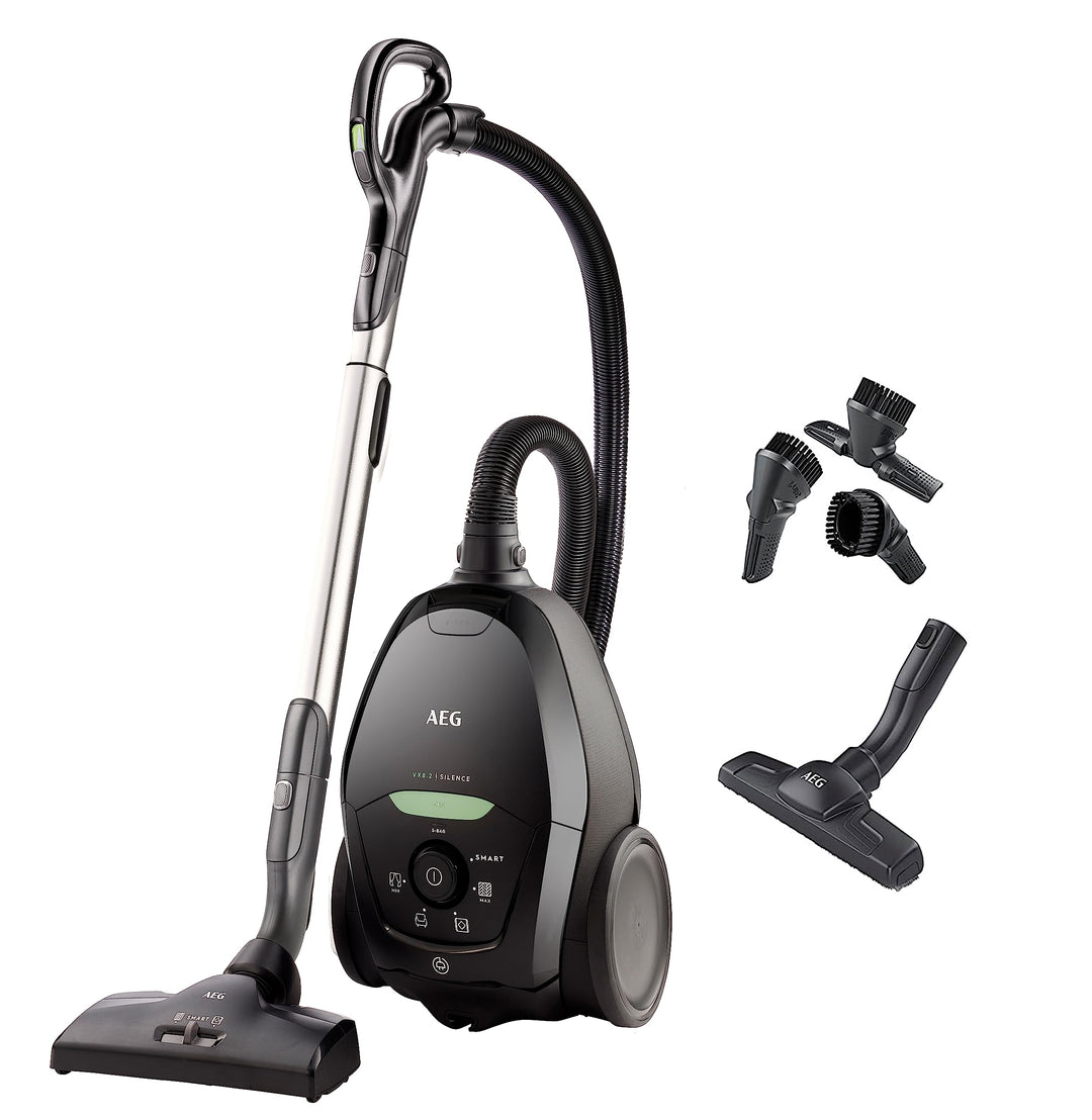 AEG VX82-1-ÖKO Staubsauger / 75% Recyclingmaterial / autom. Saugkraftregulierung / extrem leise auch
