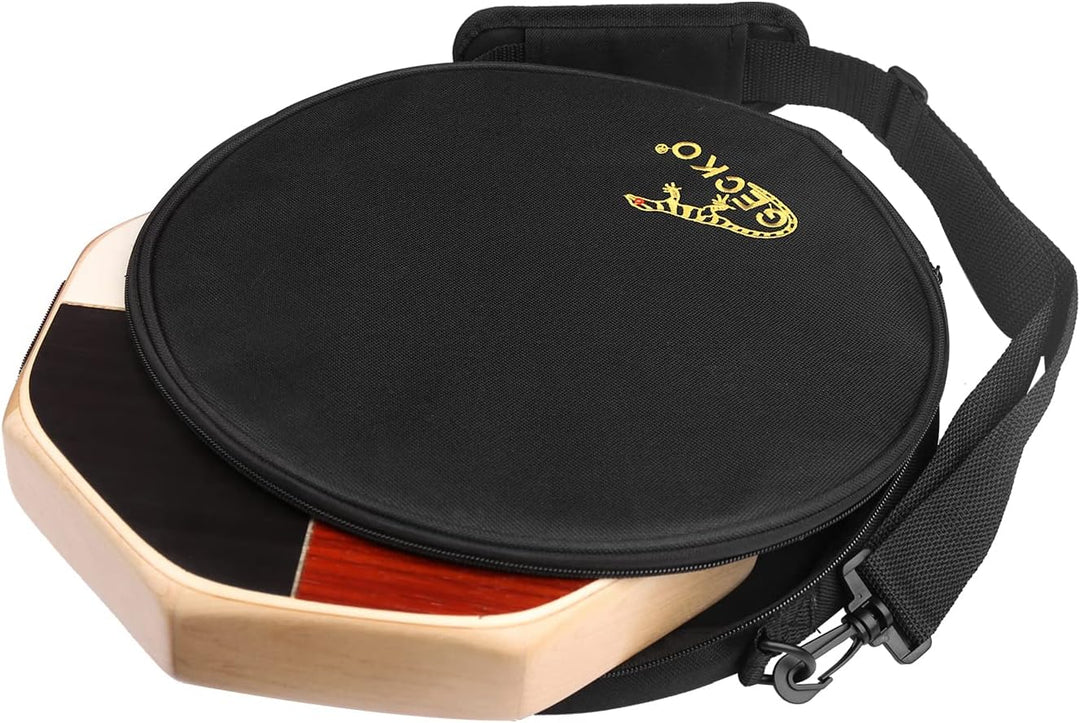 Btuty Cajon Hand Drum Cajon Drum Percussion Instrument mit Tragetasche für Reisen Camping