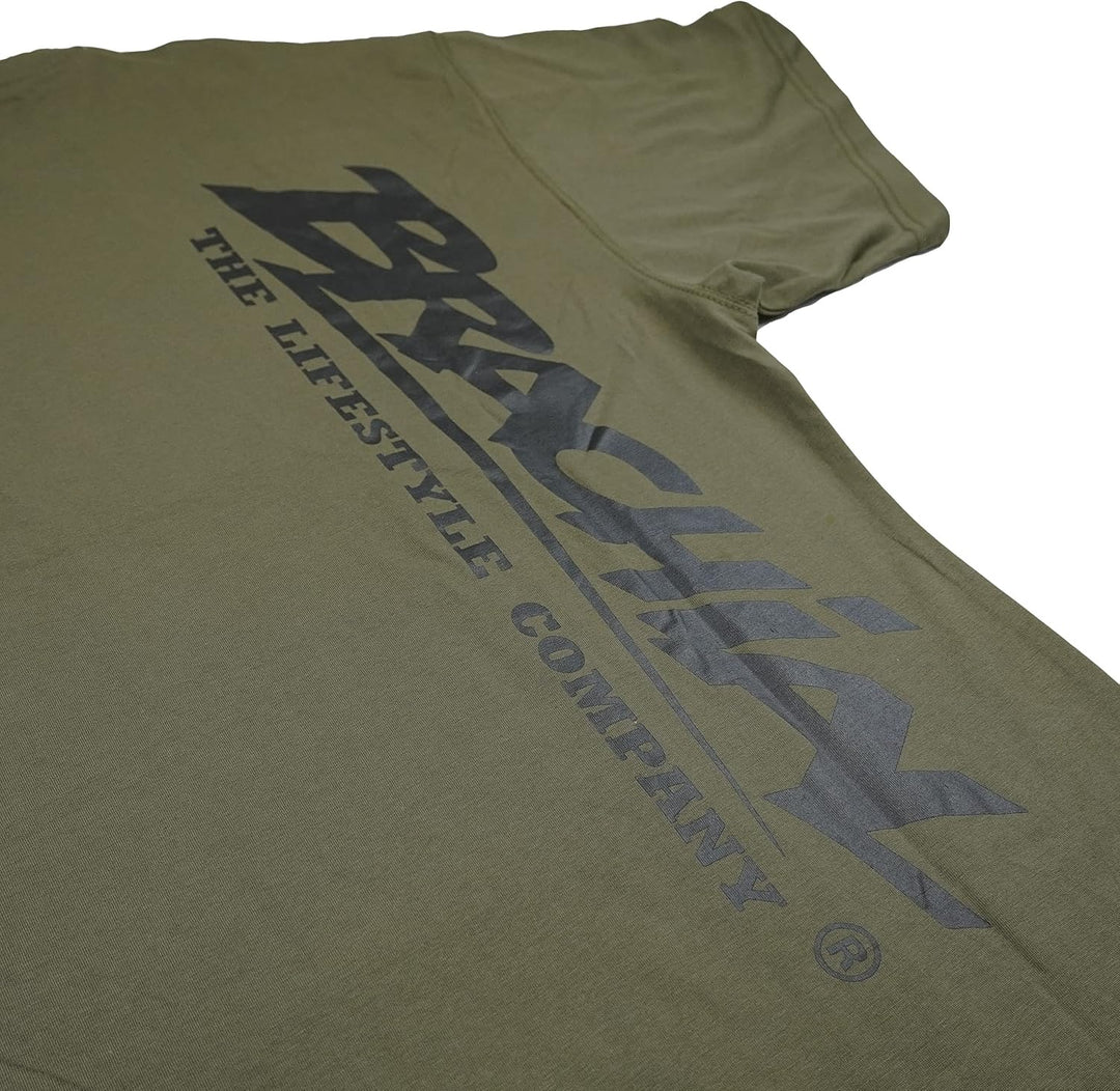 Brachial Premium Herren T-Shirt Lightweight Loose-Fit - für Freizeit Bodybuilding Workout Gym Krafts