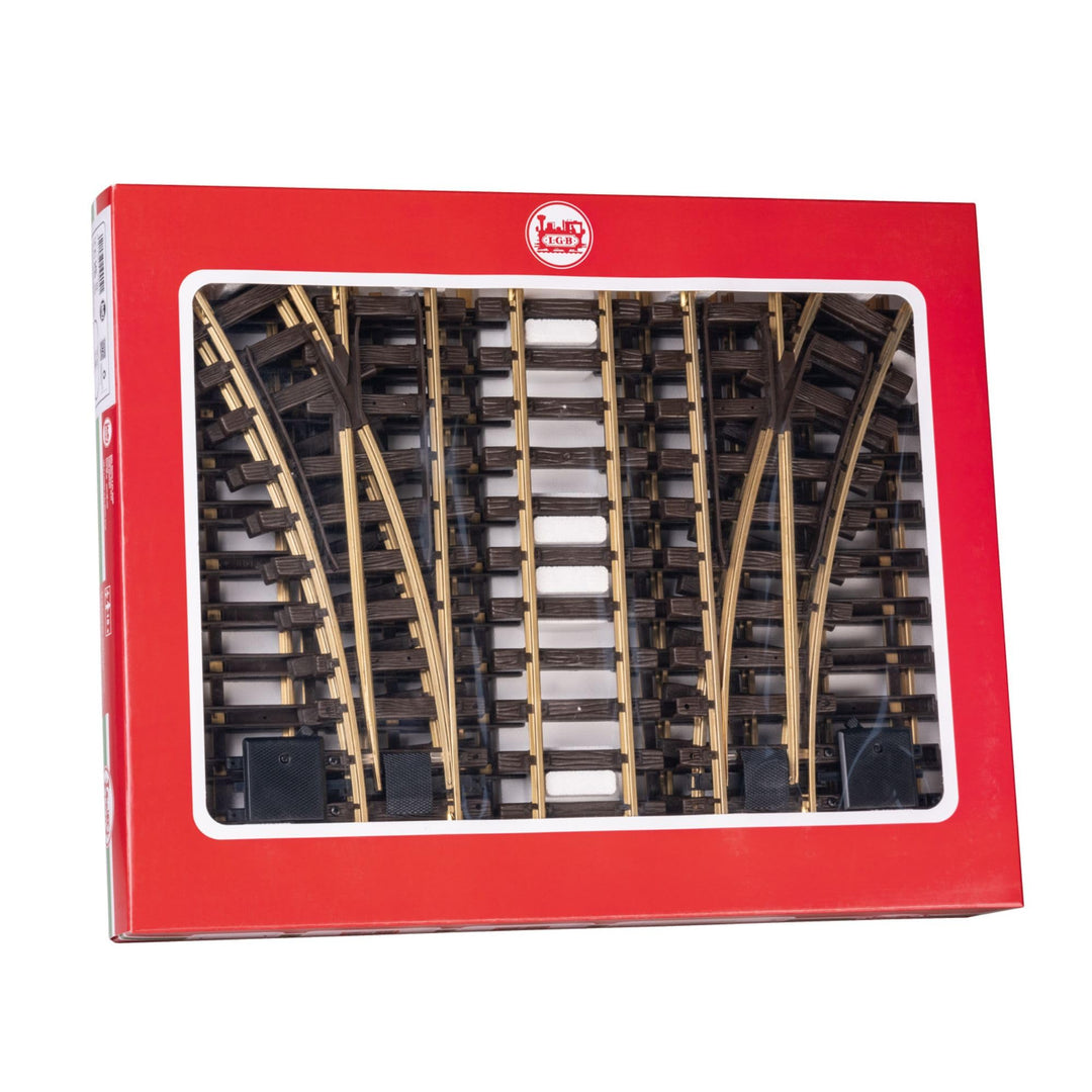 LGB 19902 - Bahnhof-Gleis-Set, Spur G Single, Single