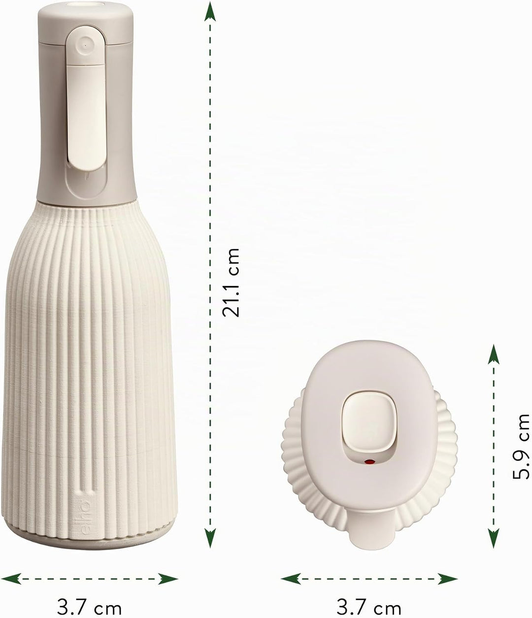 Elho Vibes Fold Plant Mister 0.37ltr - Pflanzensprüher - Vernebler - FLAIROSOL-Technologie - Recycel