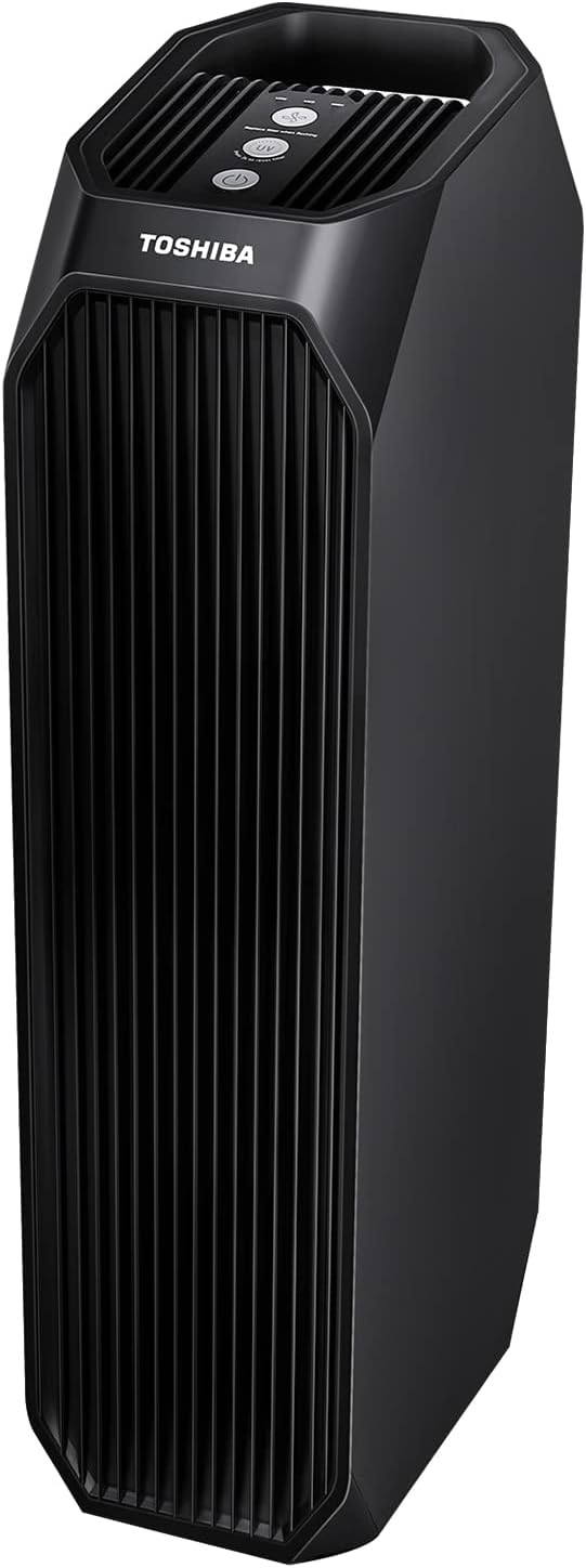 ToshibaLuftreiniger CAF-Z45FR 3-in-1 Air Purifier mit H13 HEPA-Filter, CADR 228m³/h, Aktivkohlefilte