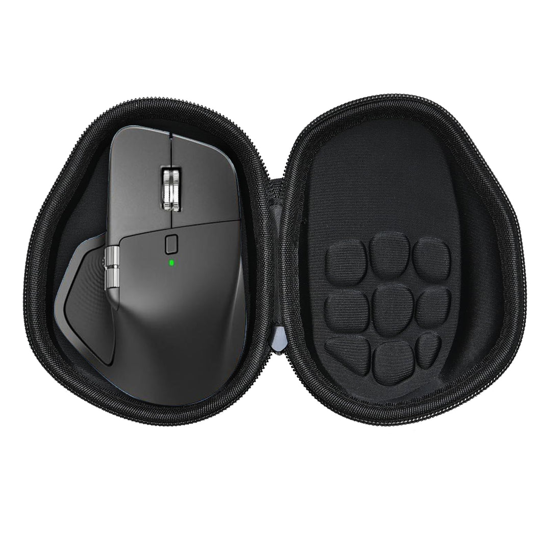 Tasche Hülle für Logitech MX Master 4/MX Master 3 Maus, Stossfest, Staubdicht, Wasserabweisend (Schw