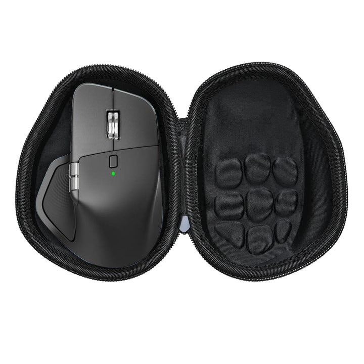 Tasche Hülle für Logitech MX Master 4/MX Master 3 Maus, Stossfest, Staubdicht, Wasserabweisend (Schw