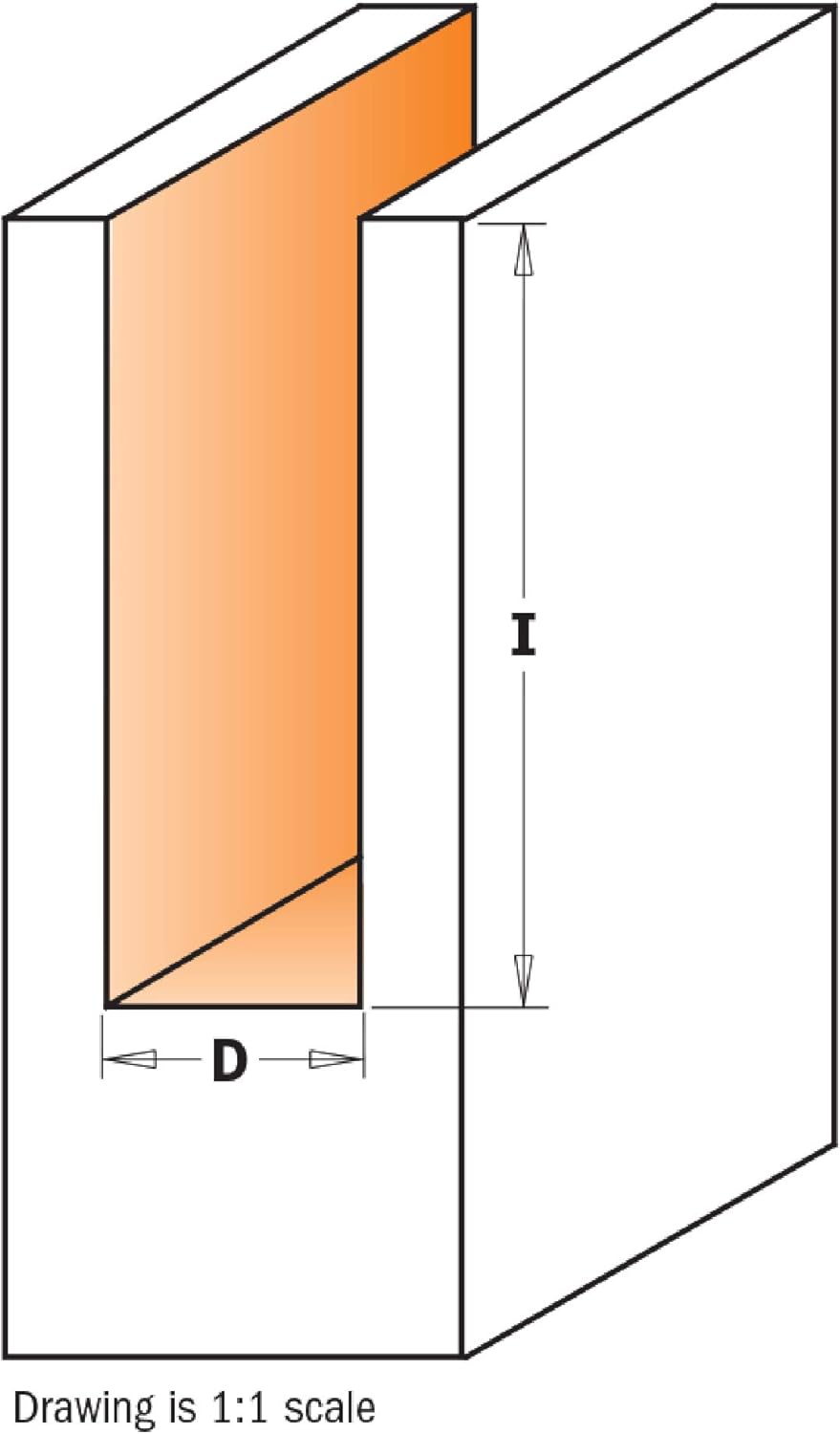 CMT ORANGE TOOLS 174.150.11 - NUTFRÄSER HM Z2 S=8X40 D=15X20X60 RE