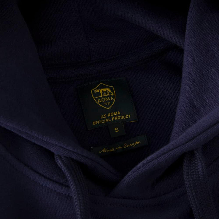 AS Roma Unisex Swea-rückseite-c11ad Kapuzenpullover XXL Blau, XXL Blau