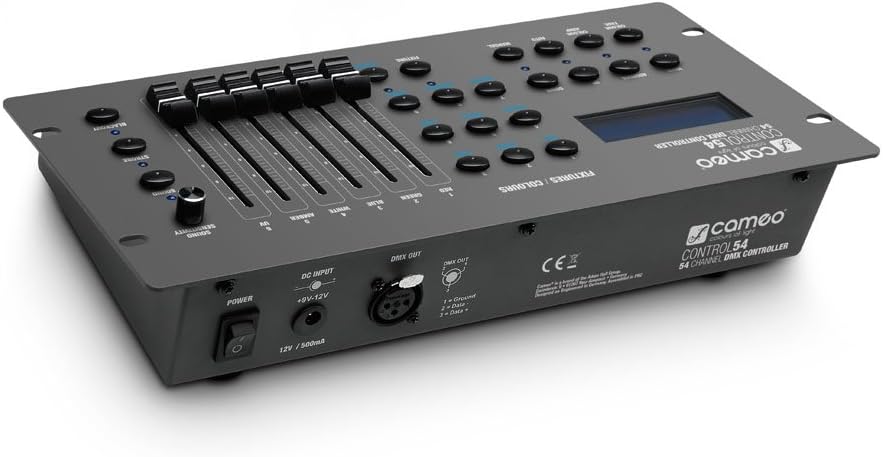 Cameo CONTROL 54-54-Kanal DMX-Controller & Adam Hall K3DMXT3 Terminator 3 pol 120 Ohm, 2 Stück Bundl