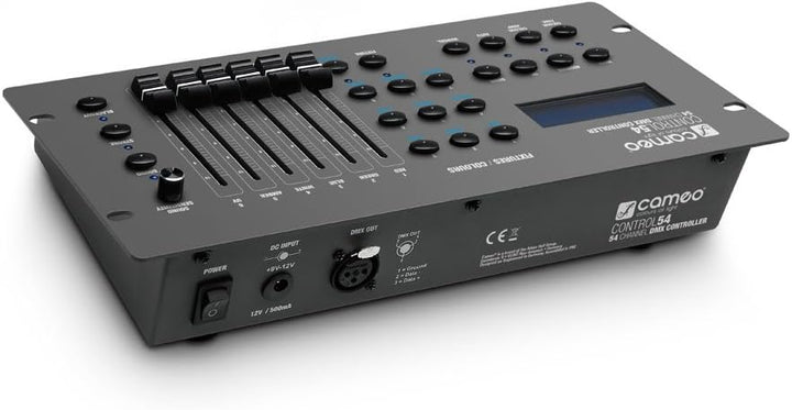 Cameo CONTROL 54-54-Kanal DMX-Controller & Adam Hall K3DMXT3 Terminator 3 pol 120 Ohm, 2 Stück Bundl