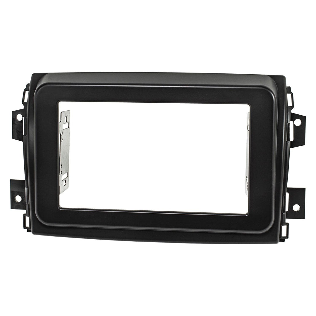 tomzz Audio 2414-101-2 Doppel DIN Radioblende kompatibel mit FIAT Ducato Serie 8 ab 2021 schwarz mit