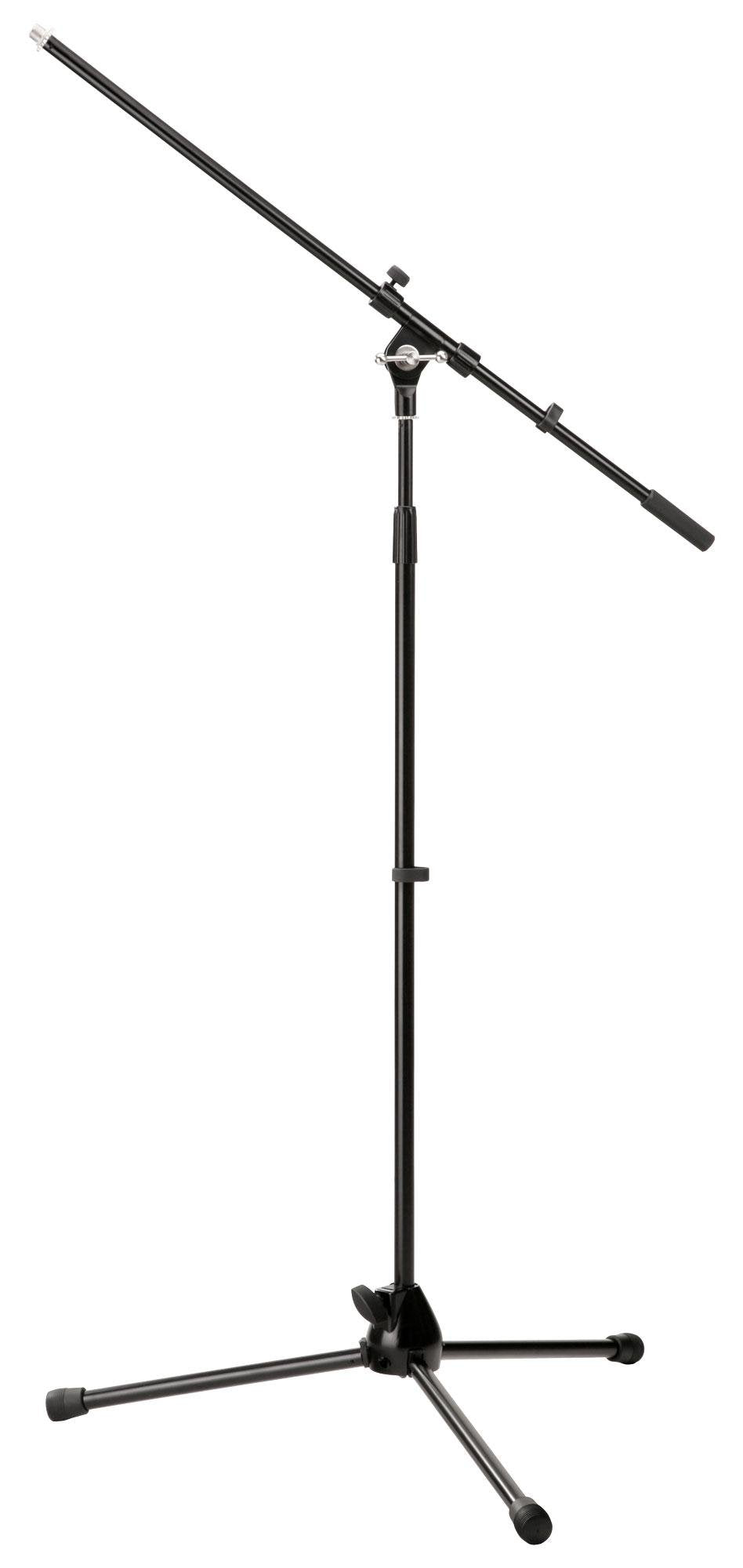 Pronomic MS-15 Pro Mikrofonstativ mit Galgen Schwarz